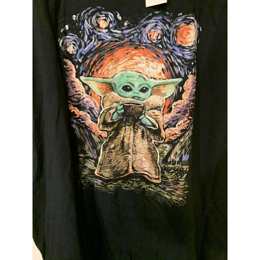 New STAR WARS THE MANDALORIAN “THE CHILD‎ "GROGU" T-SHIRT Men’s Sz 3XL Black